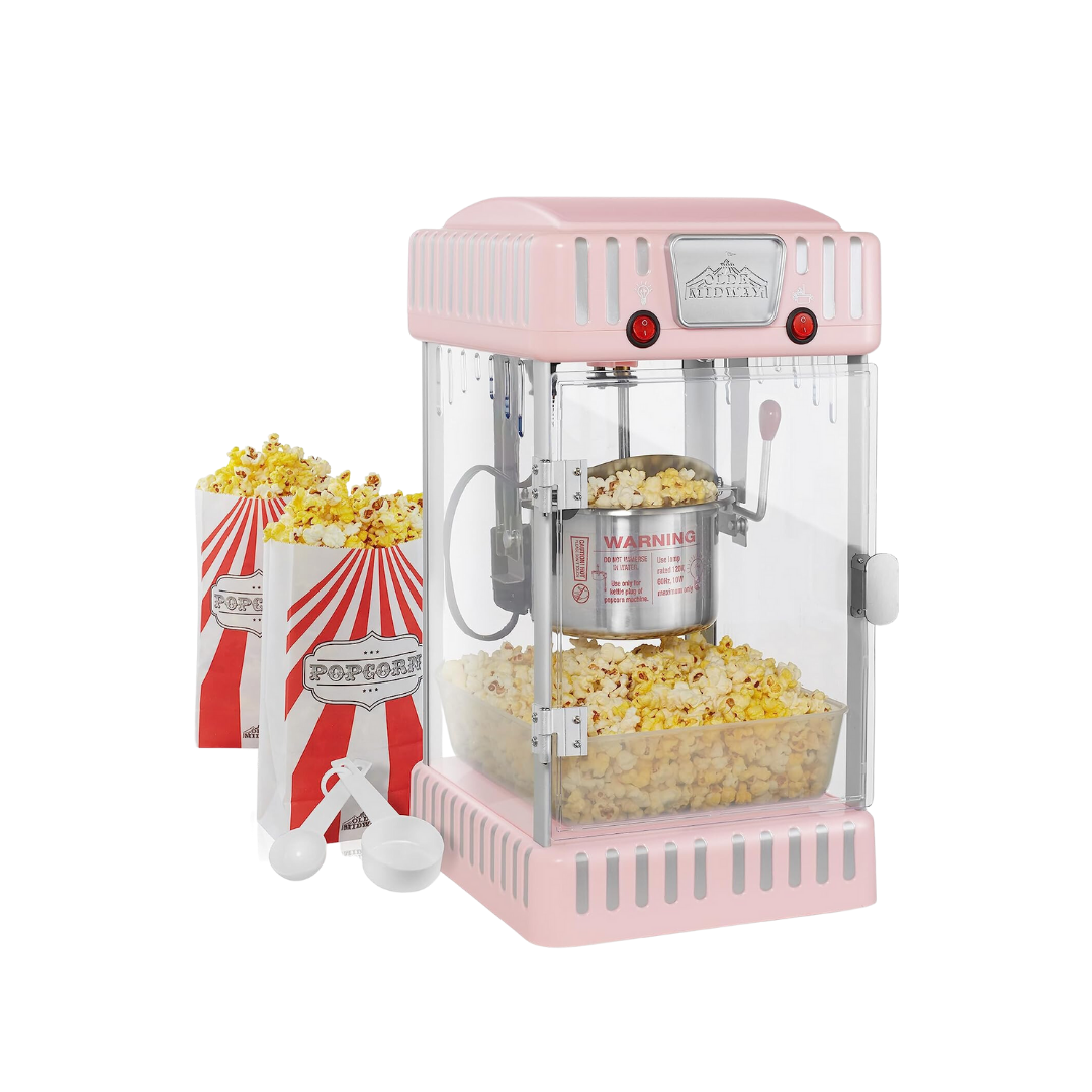 Popcorn Machine Rosa